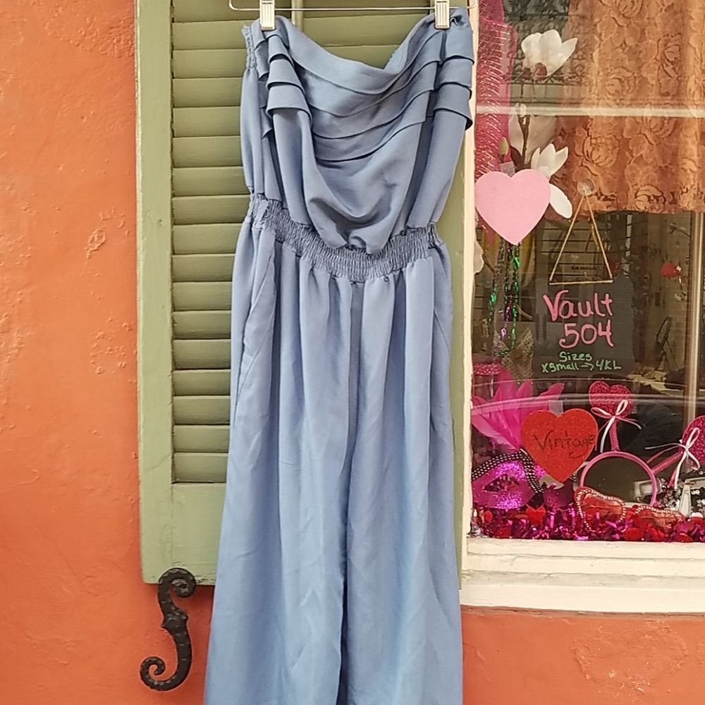 Strapless jumpsuit